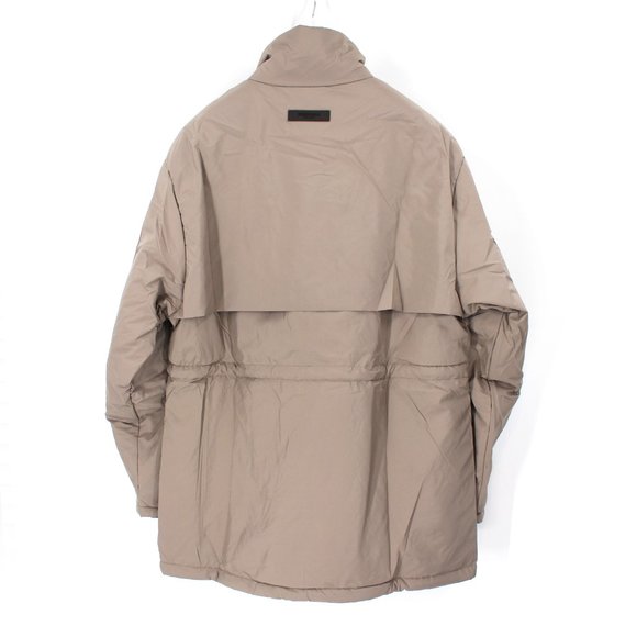 Essentials Fear Of God Storm Jacket Desert Taupe Coat Drawstring Waist M NEW - Picture 6 of 9